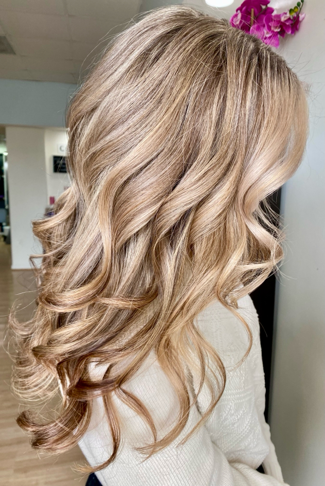 Full Highlights, cut , toner