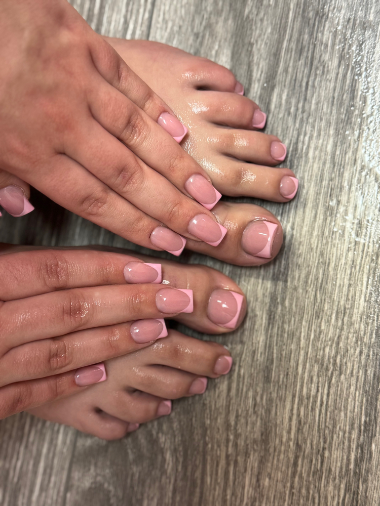 Acrylic Toe On Big Toe