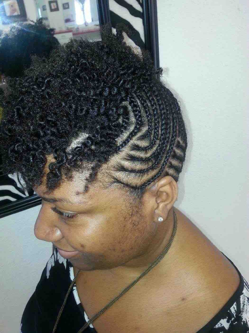 NATURAL BRAIDED STYLES at The Braid Bar in Orlando, FL