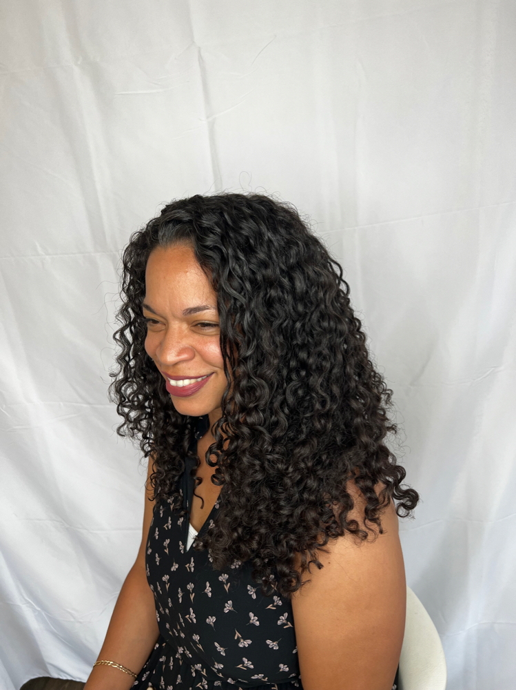 Maintenance Curly Cut (thick hair)