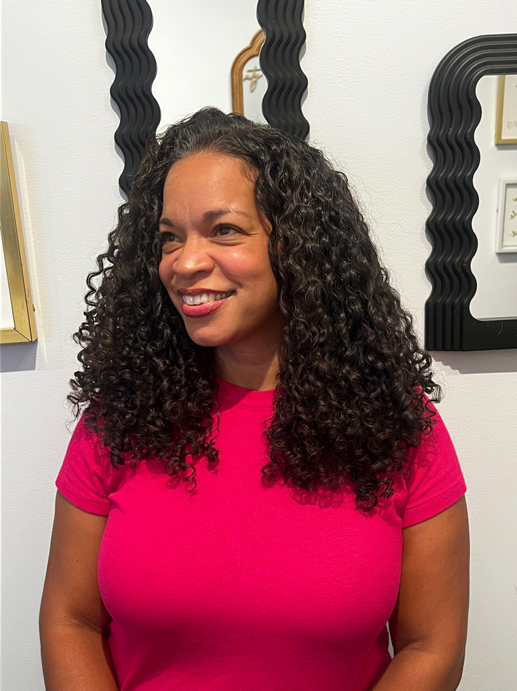 Maintenance Curly Cut (thick hair)