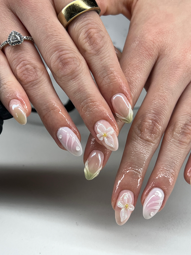 Short/medium Structured Gel Mani