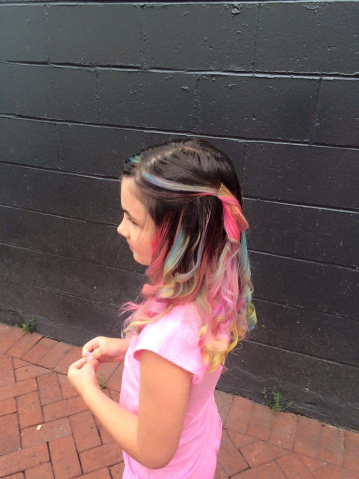 Ombre Hair Coloring