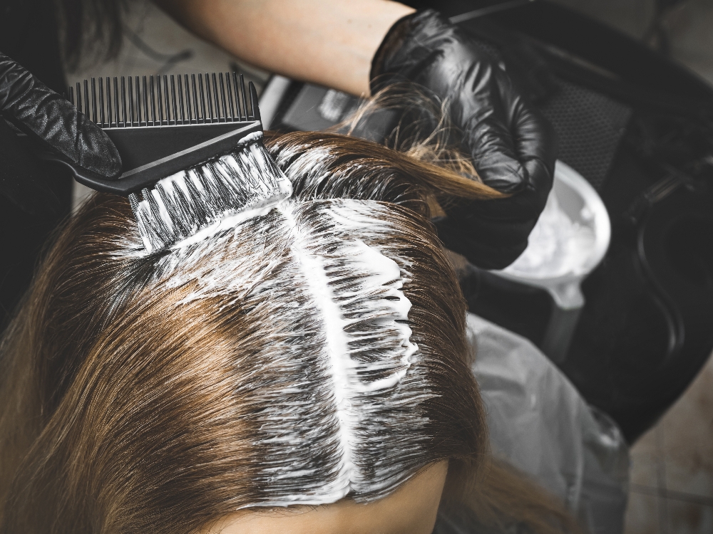 Root Color Touch-up And Blowout