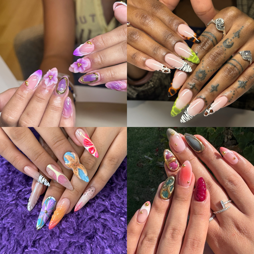 Gel X Freestyle Design at Fon Beauty Studios in Mesa, AZ