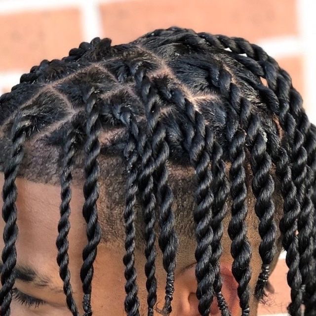 Two Strand Twist (Half Head)
