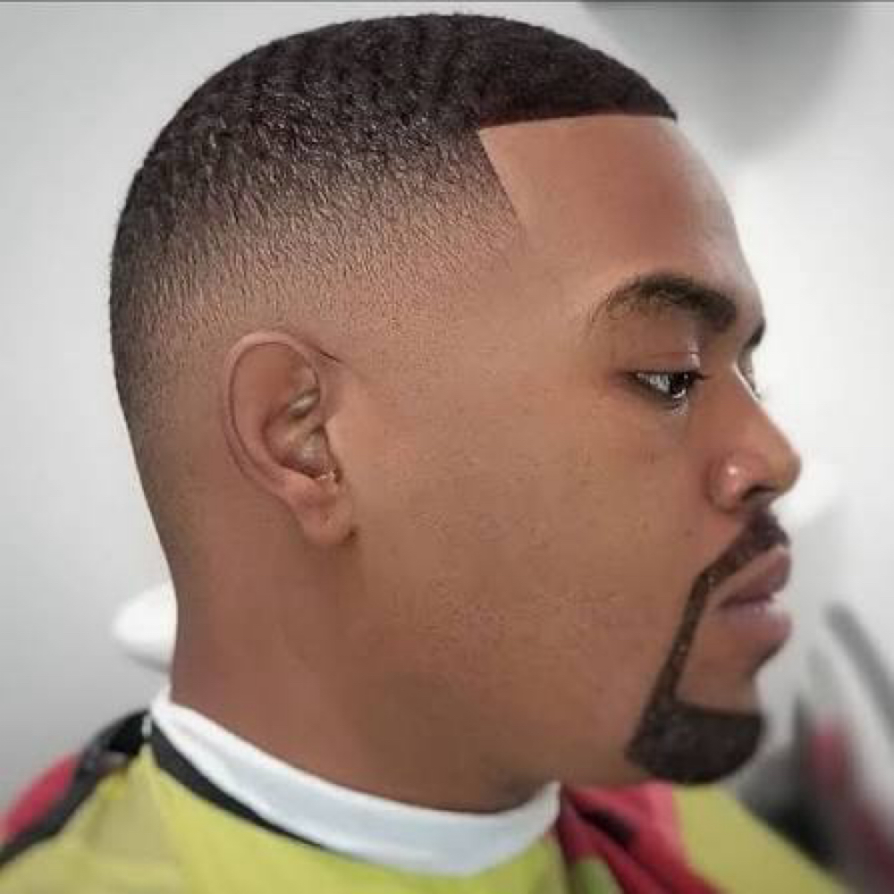 Mid Bald Fade at The Fade Factory Barbershop Chalfont in Chalfont, PA