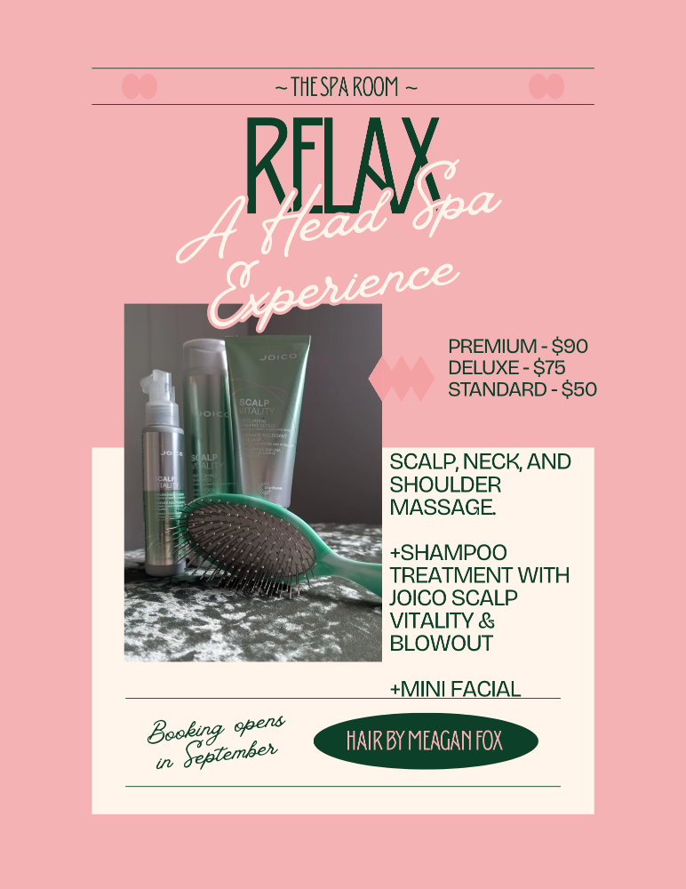 Relax - A Head Spa Experience