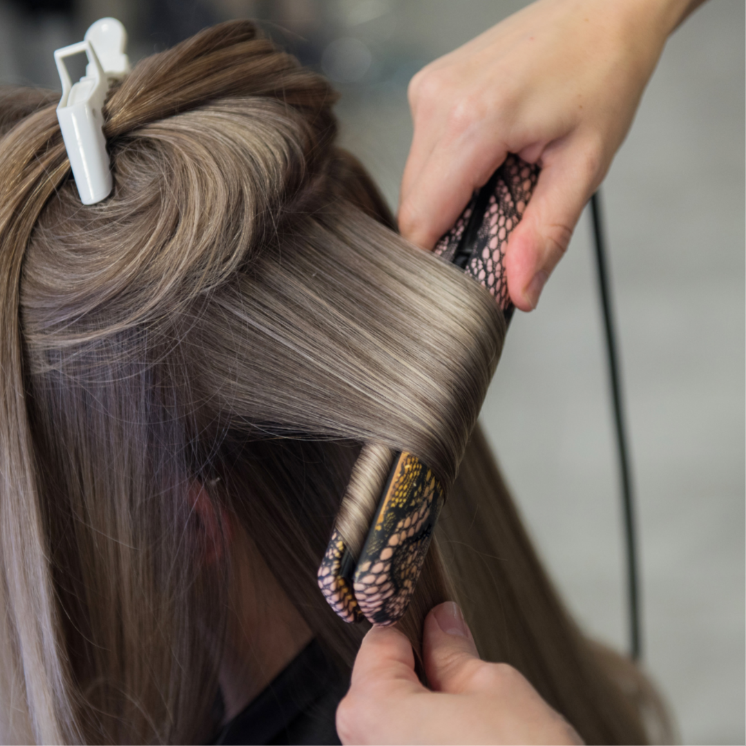 Kertain treatment & haircut