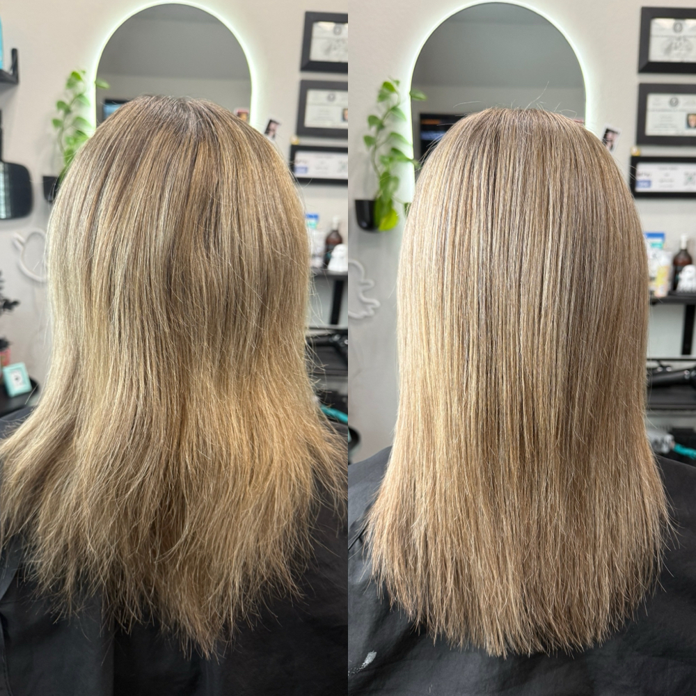 Deep Conditioning Treatment at Kerri.C.Hair in Haslet, TX