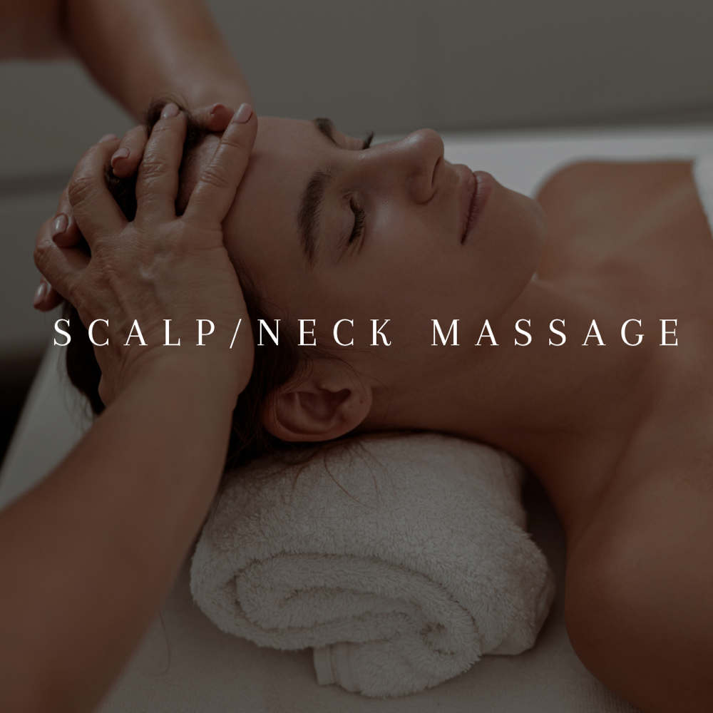 Scalp + Neck Massage Add-On