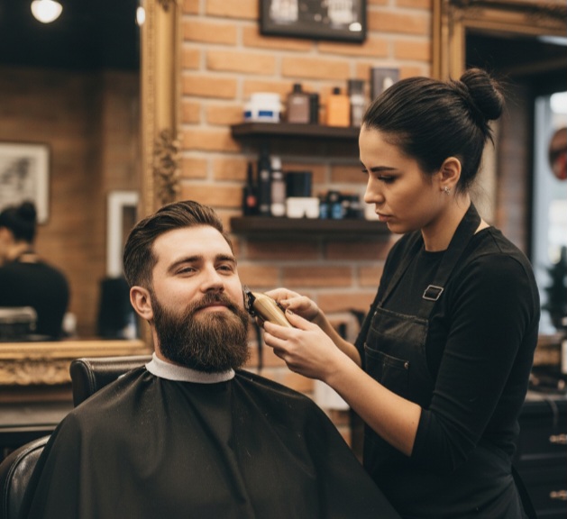 Men Beard Trim at Fly Girl Salon in Bristol, PA