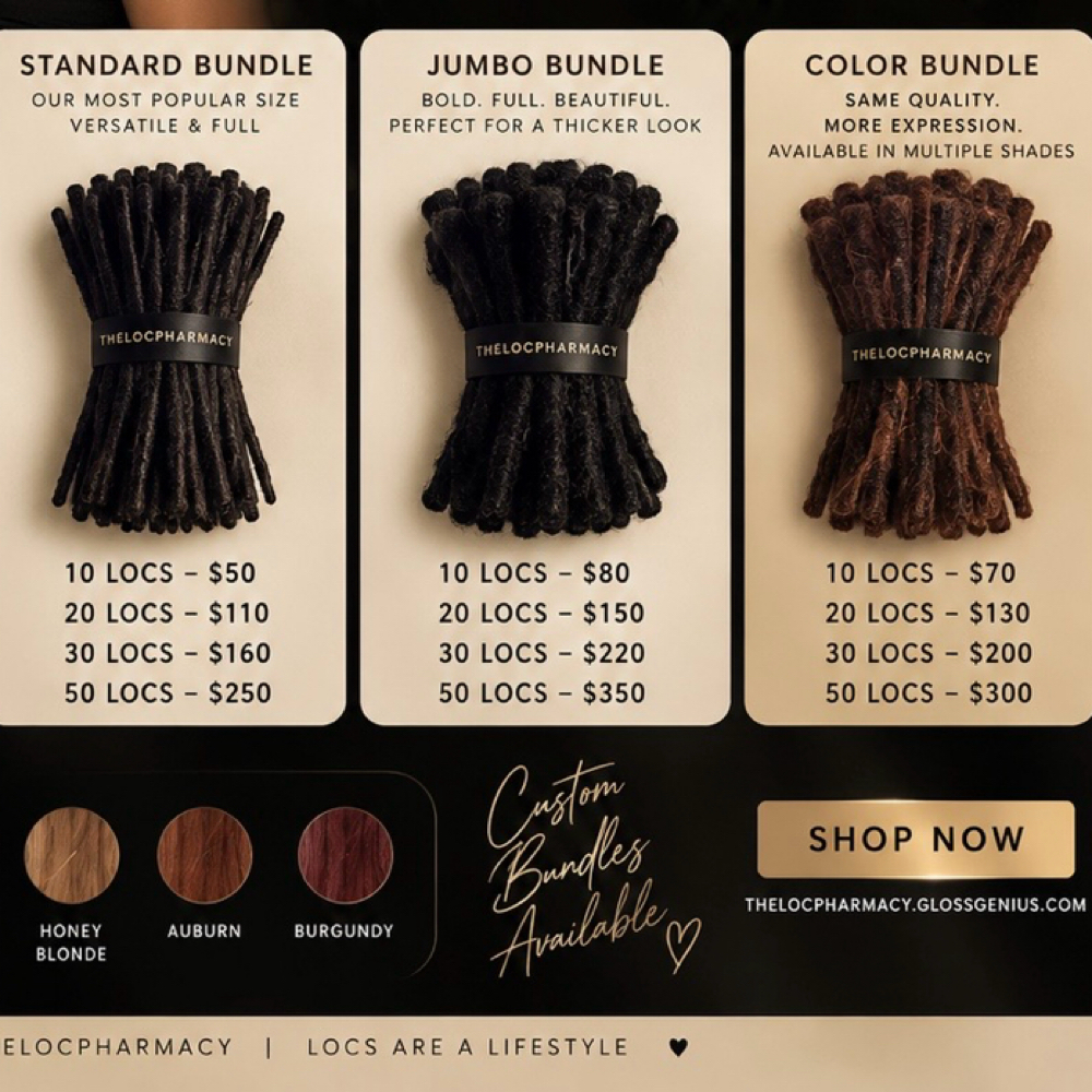 Loc Bundles at © TheLocPharmacy LLC in Charlotte, NC