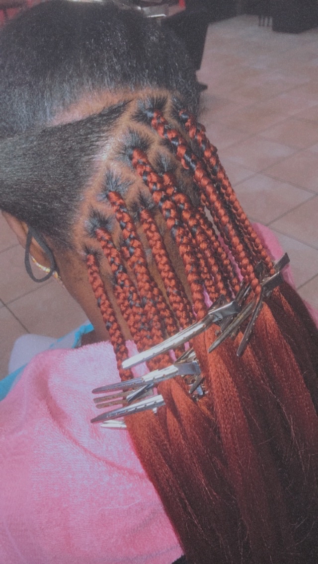 TRADITIONAL BOX PLAITS at The Braid Bar in Orlando, FL