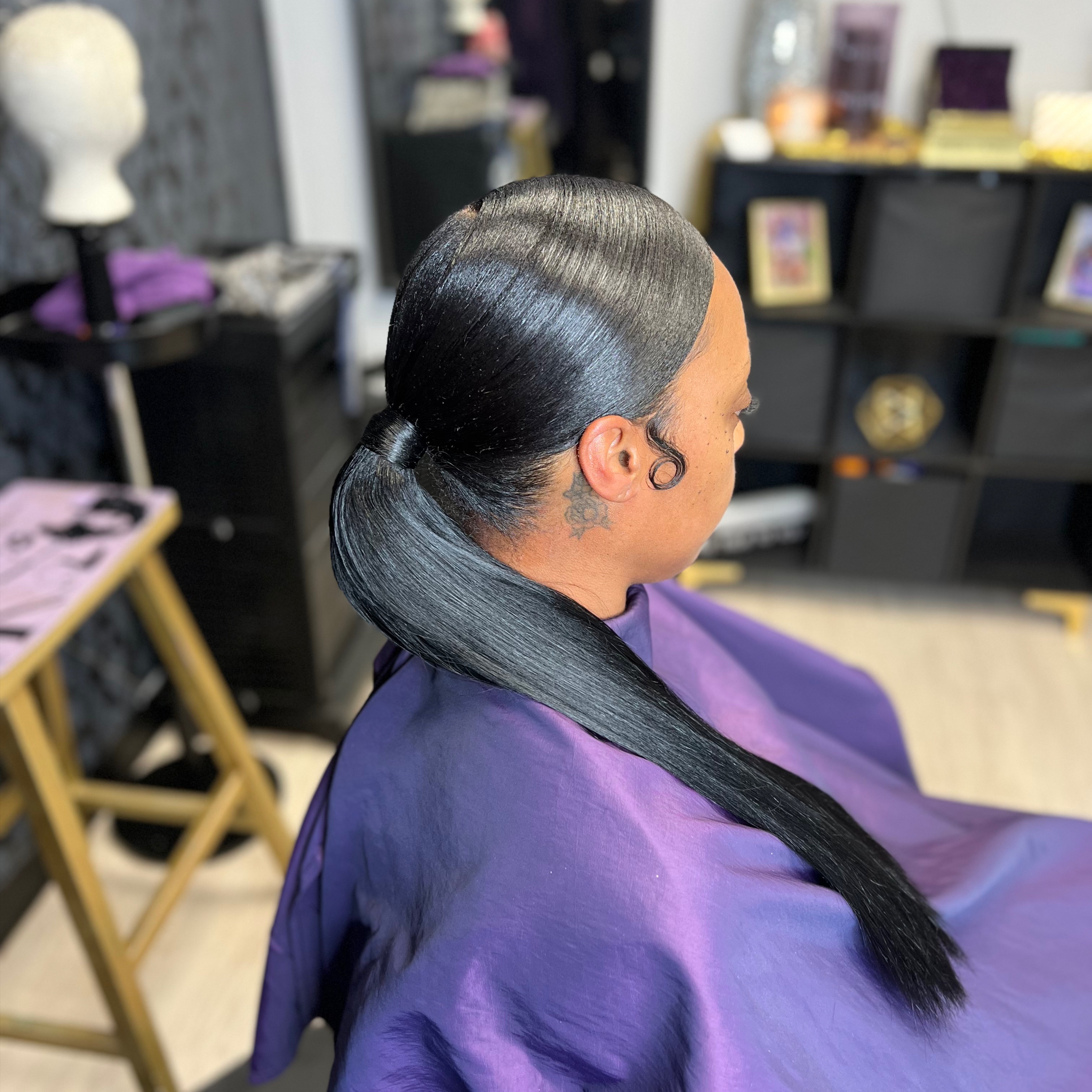 Sleek Extended Ponytail