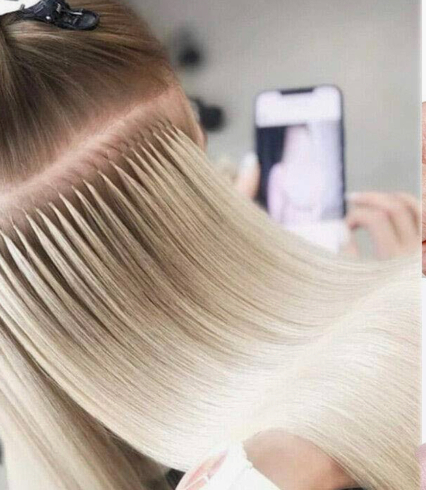 I Tip Placement ( Re-use Hair )re -