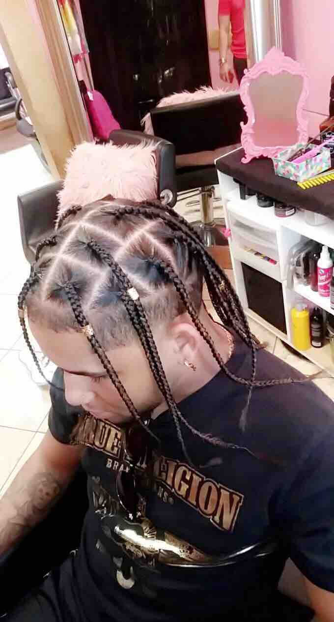 NATURAL BOXPLAITS at The Braid Bar in Orlando, FL