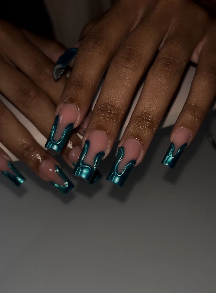 Chrome at Divine Tips by Trin in Rosedale, MD