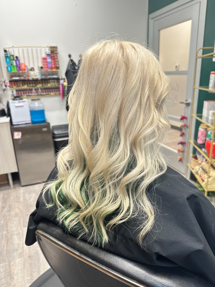 Full First Bleach Out + Toner
