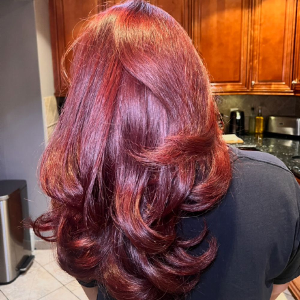 $30 Blowout With Naf at Francesca’s Salon in Levittown, NY