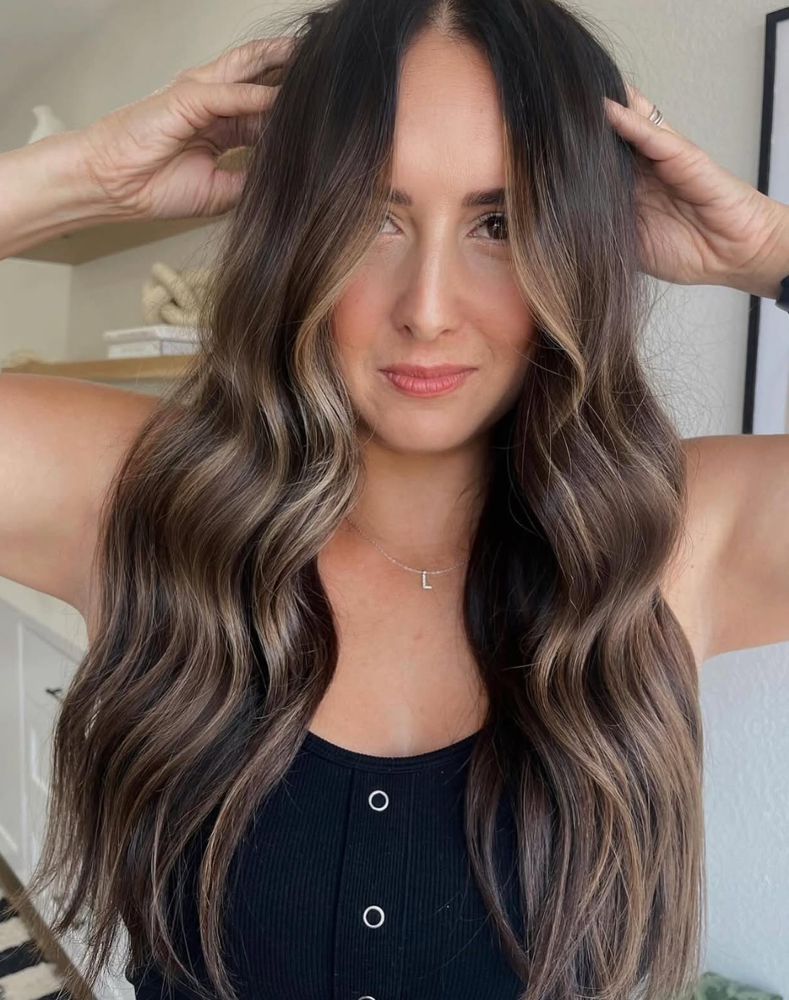 Custom Balayage — Partial at Painted By Carolyn in Corona Del mar, CA
