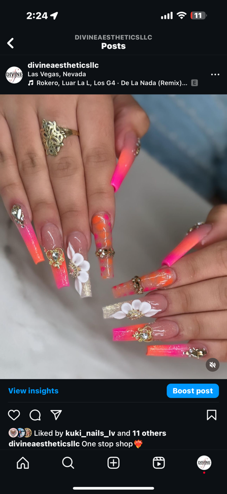 Acrylic Nail Set