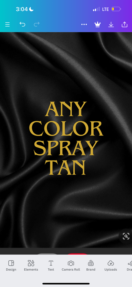 Any Color Spray Tan