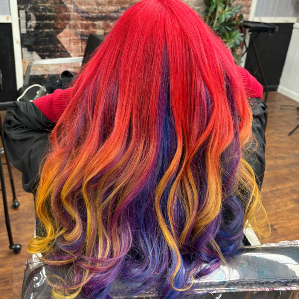 Vivid Haircolor 🧜‍♀️🦄🌈 at Genevee in Lafayette, IN