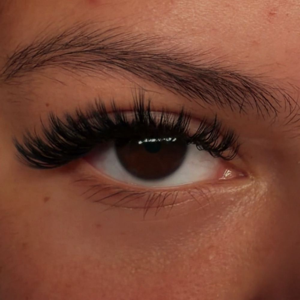 Hybrid Lash Extentions at AroBeauty.Co in Wichita, KS