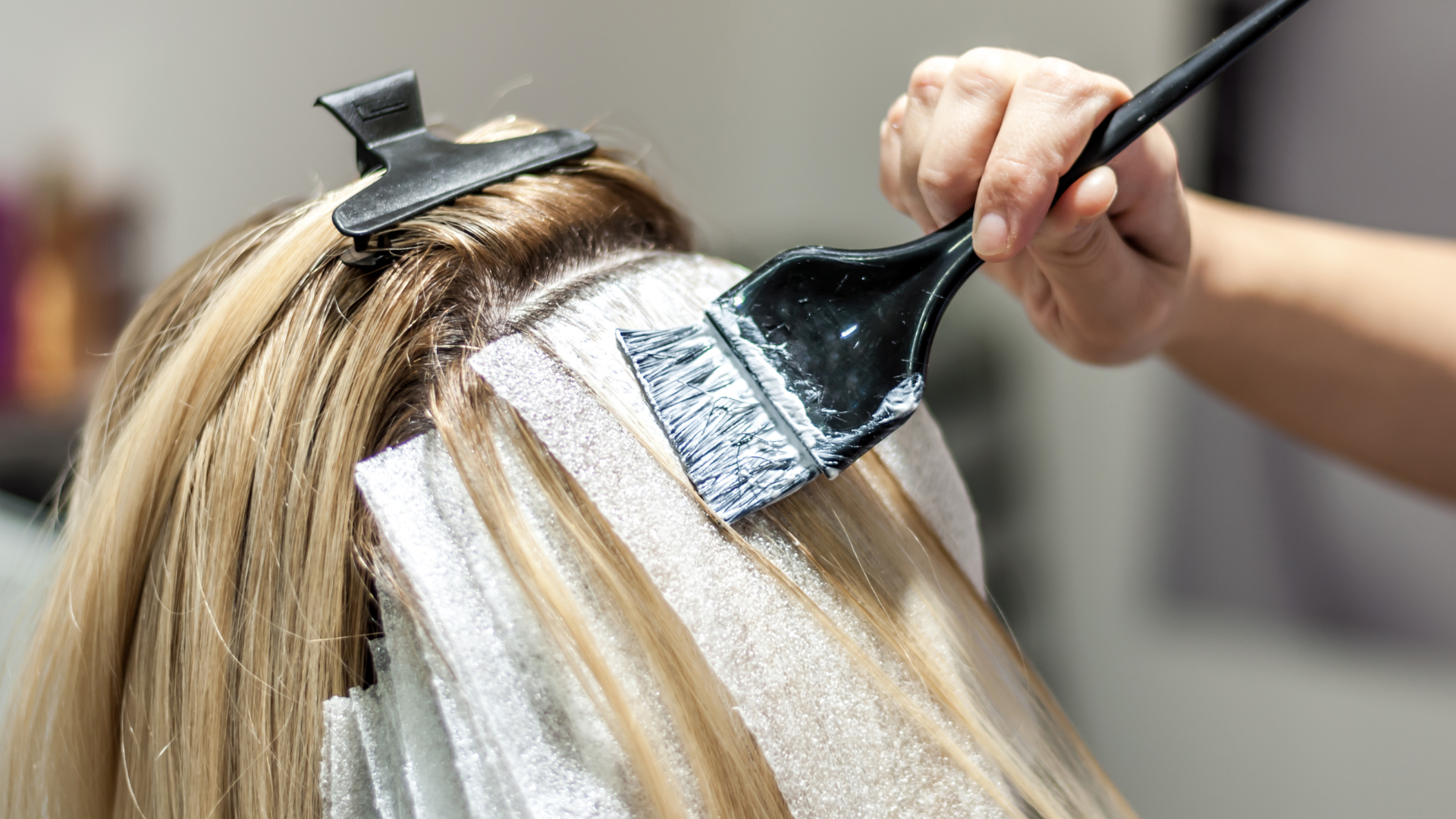 Custom Partial Blonding at The Journey Salon in Katy, TX