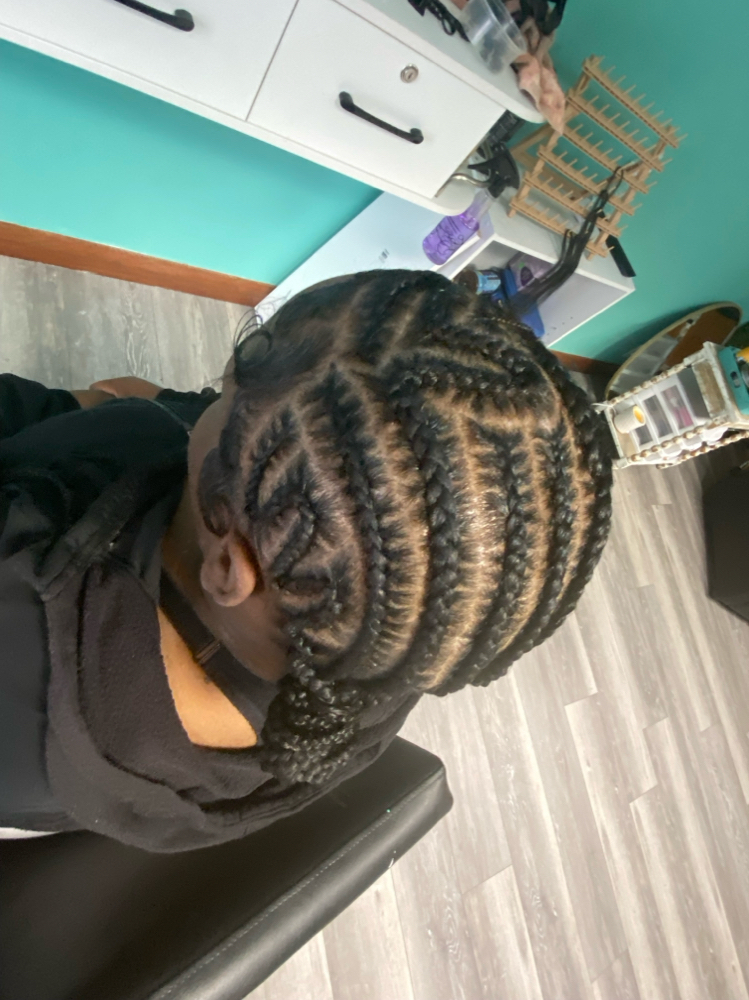 Medium Stitch Braids(Freestyle)