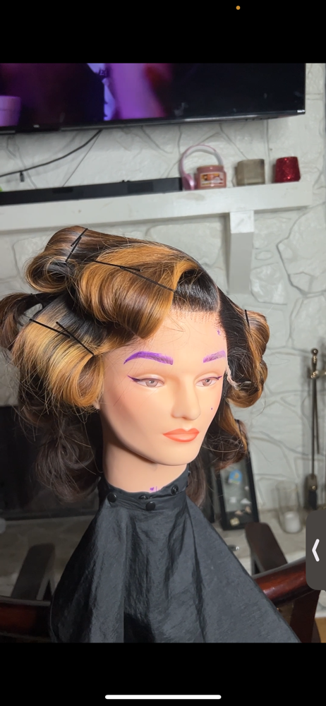 Curl Refresh (clean Wig)
