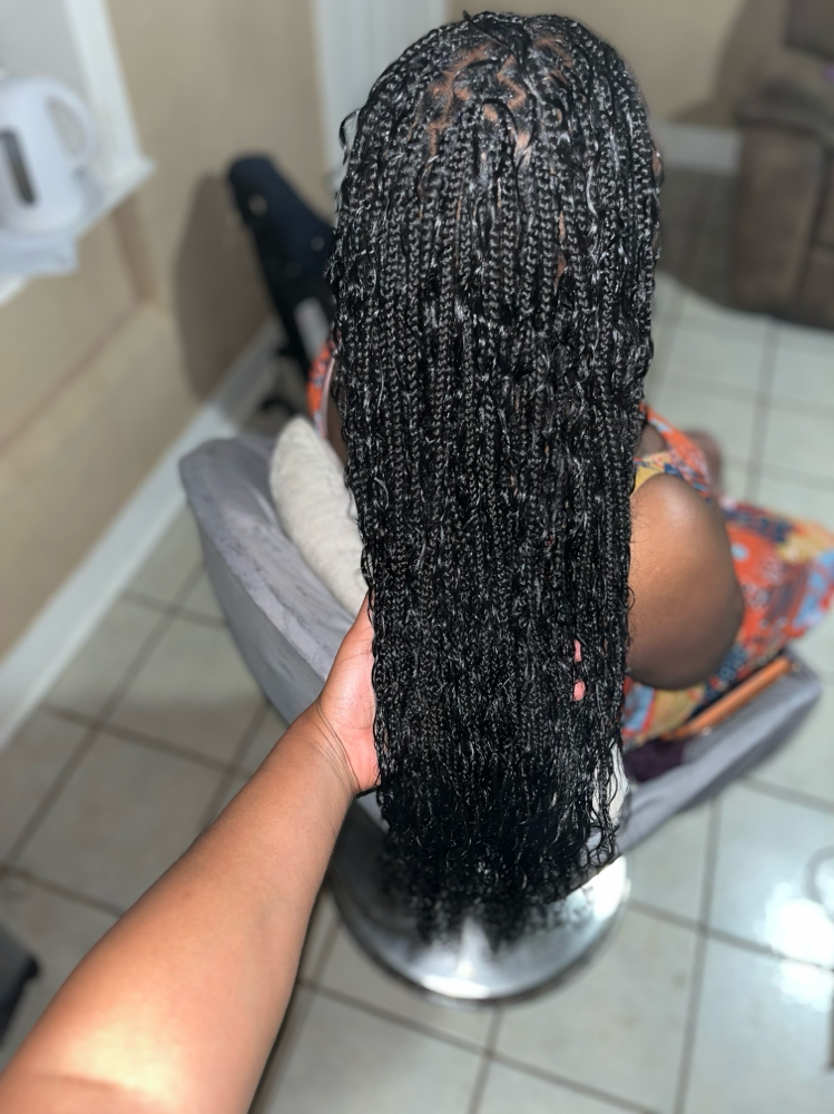 Bohemian Box Braids/knotless- Small at Monaye’s in Lubbock, TX