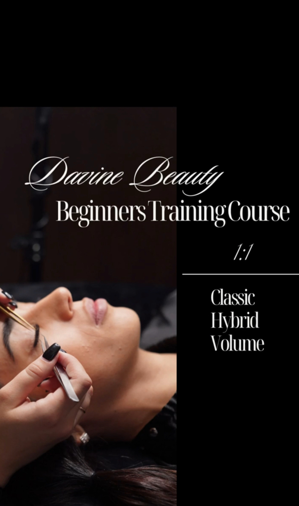 1:1 Lash Exention Training Course