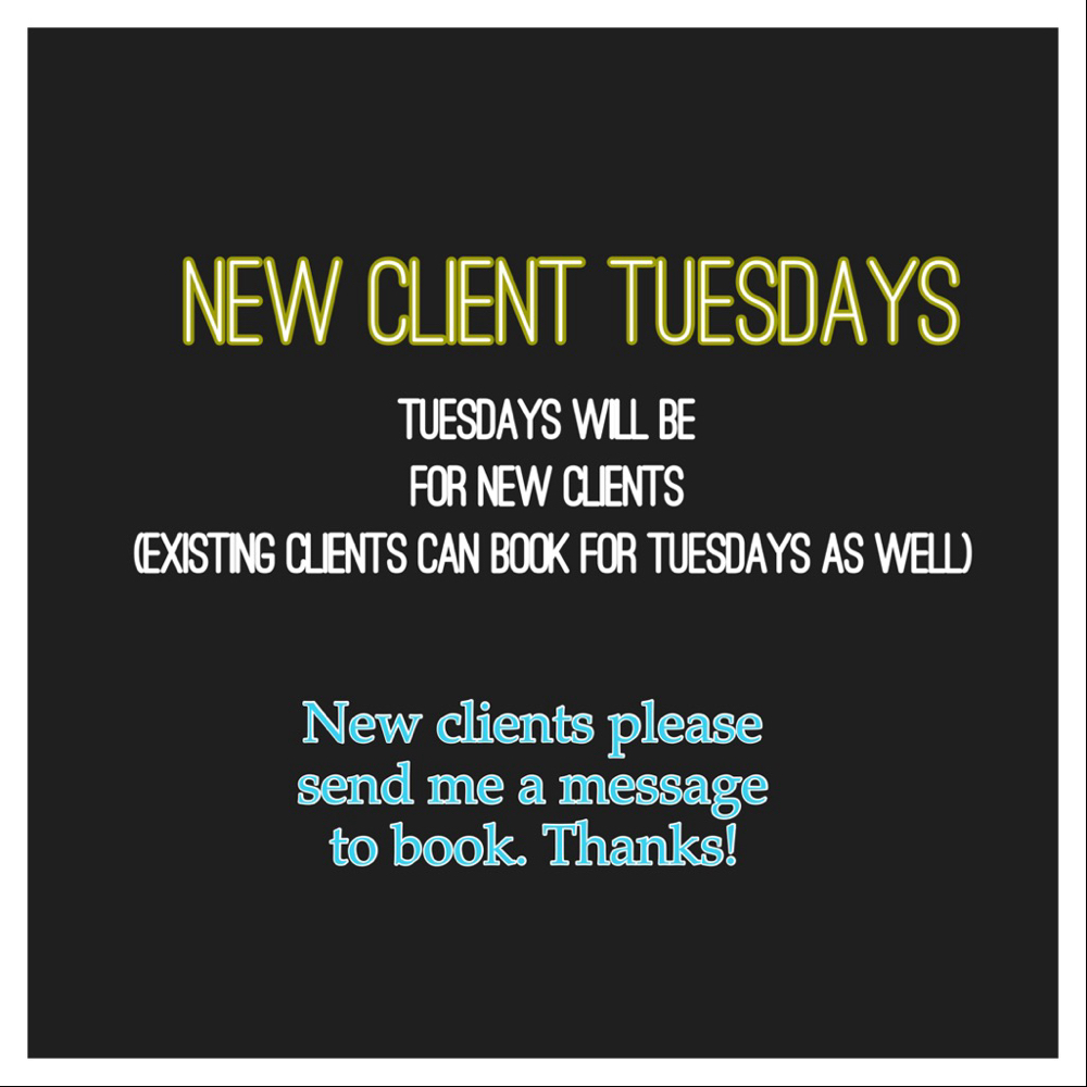 New Client Tuesdays