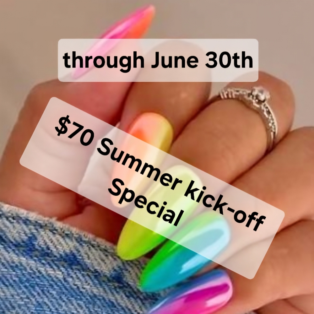Summer Kick-off Special at Next Level Nails in Terre Haute, IN