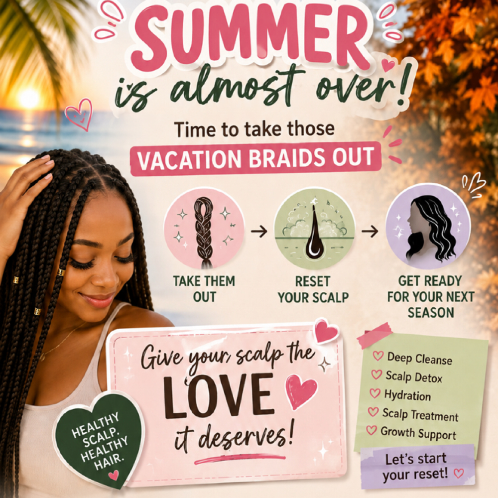 Summer To Fall Scalp Reset at Nisabel Scalp Salon in Rochester, NY
