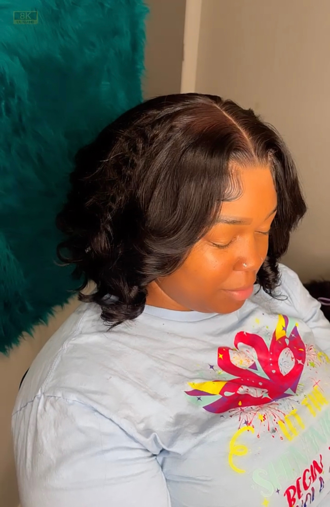 Butterfly Bob w/ Hd Closure 2x6-6x6