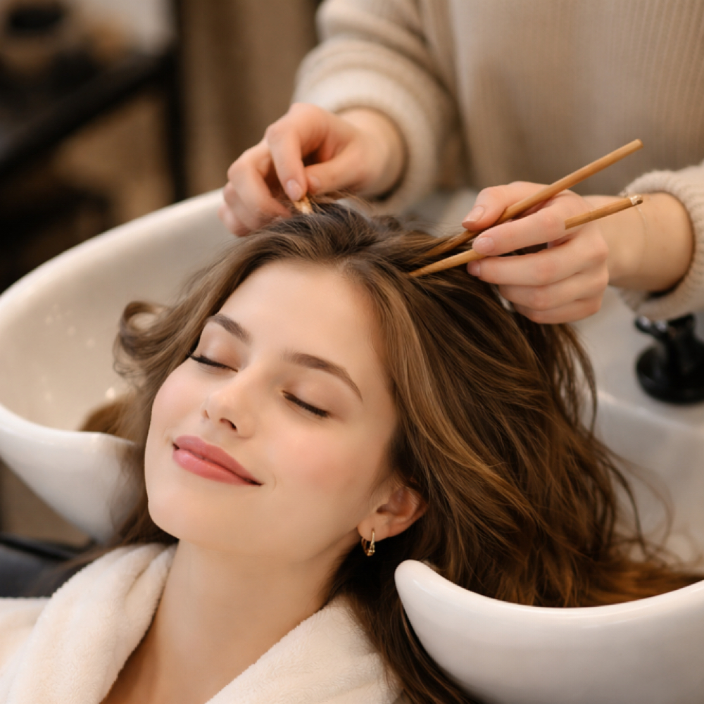 Hair Play (Relaxation-Only) at Three & Co Salon in Kent, OH