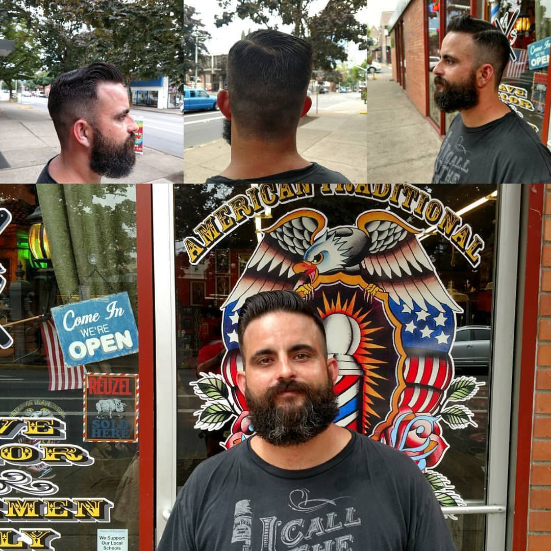 Men's Cut at Roger's Traditional Barbershop in Stevens Point, WI