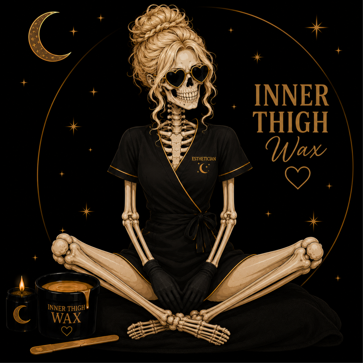 Inner Thigh at Enchanted Skin and Wax in Mars Hill, NC