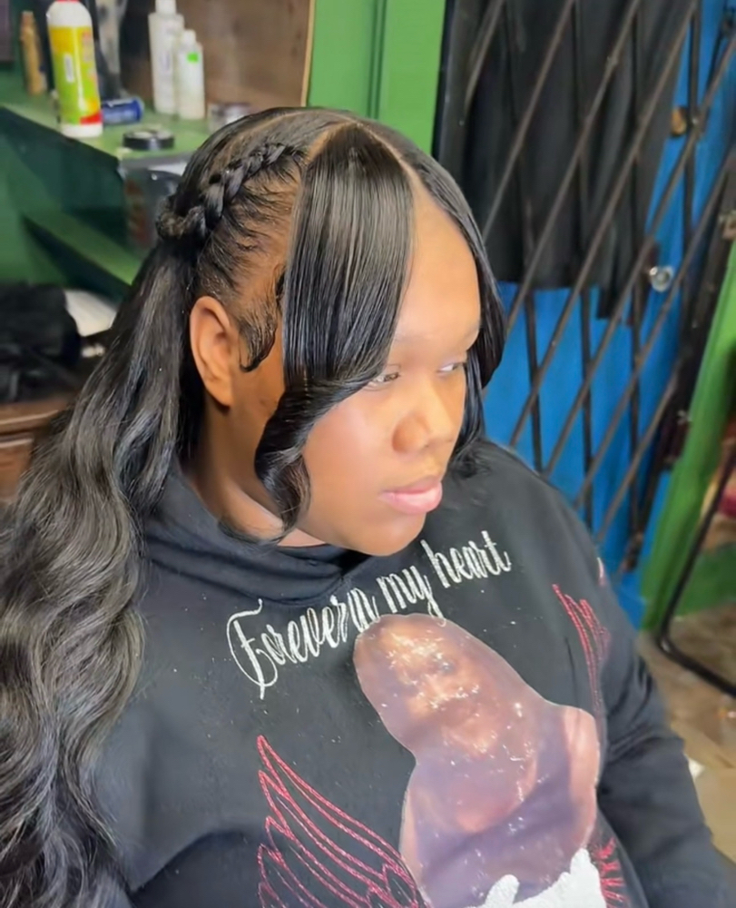 Braided 2bang Soft Wavy Up Down