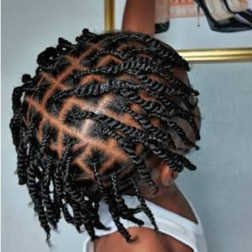 Kids 2 Strand Twist at Jay’s Fades & Braids in Fort Scott, KS