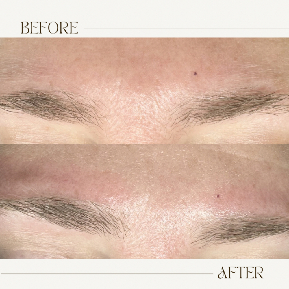 Eyebrow cleanup wax at Lash&Glo in Boerne, TX