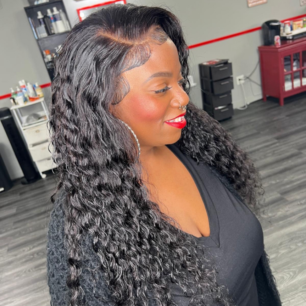 Wig install at Alizah’s Hair Salon in Indianapolis, IN
