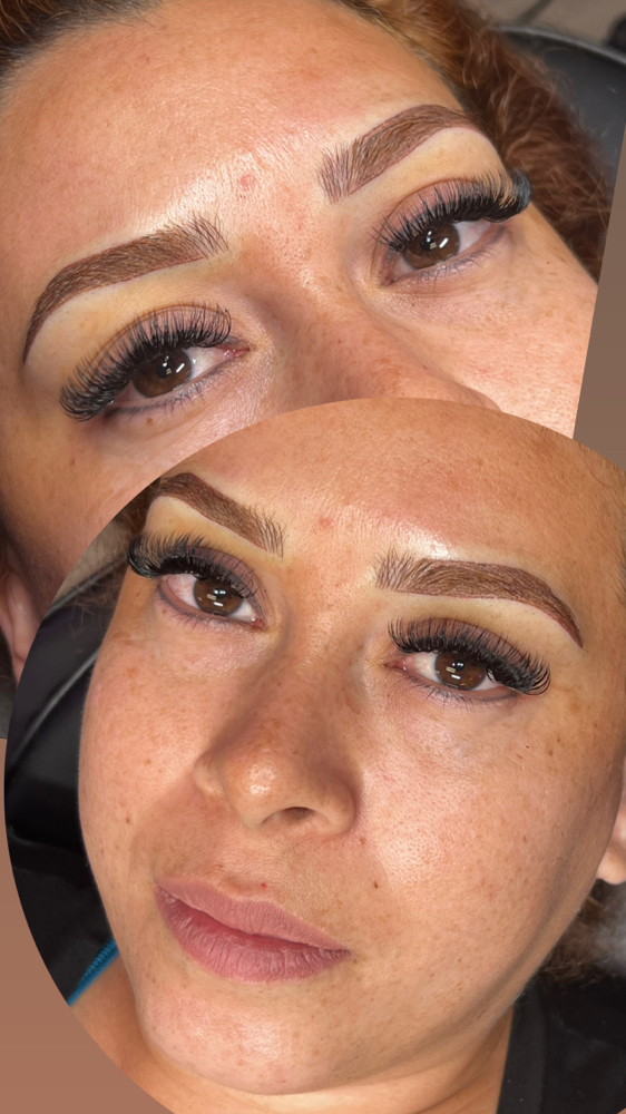 - Microshadding Brows