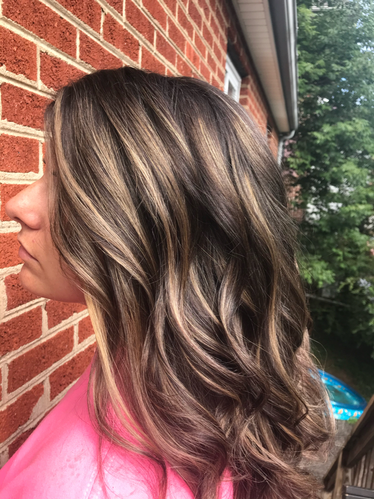 Balayage/ Foiliage at Atticus Grey & Co. in Lynchburg, VA