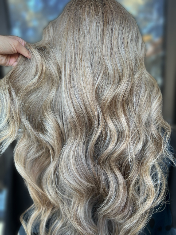 Bleach Root Retouch + Tone