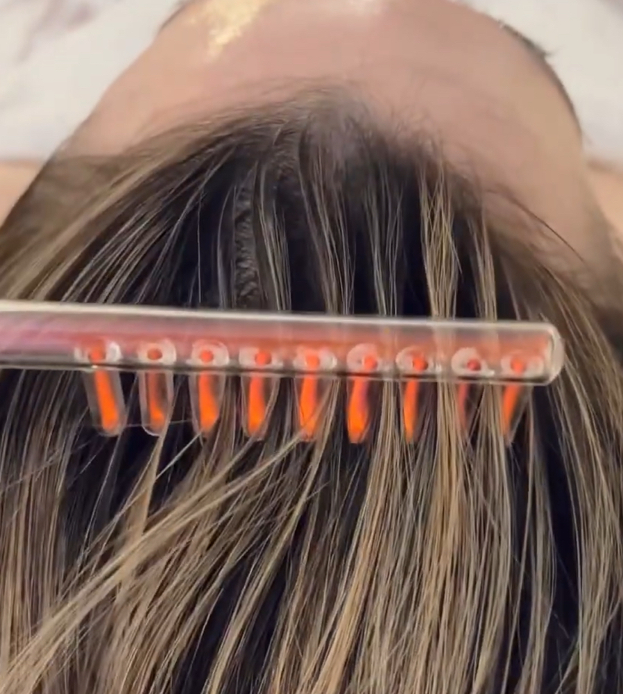 SCALP MASSAGE HIGH FREQUENCY/GUASHA