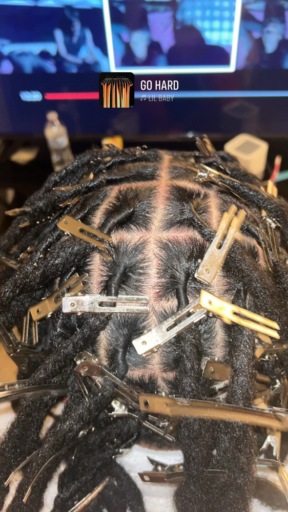 Retwist Large Locs